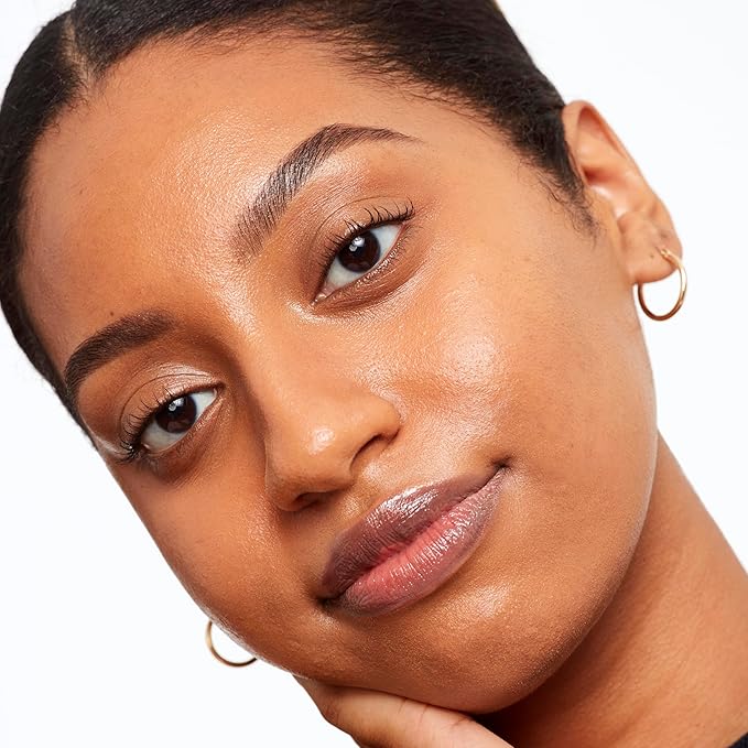 Saie Glowy Super Skin Tint Liquid Foundation - Weightless + Dewy Foundation with Lightweight Medium Coverage - Hydrating Face Makeup + Skin Care Serum Hybrid with Hyaluronic Acid - Shade 23 (1.01 oz)