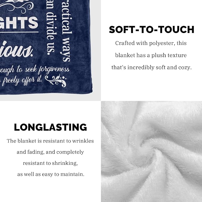 Marriage Prayer, Wedding Gifts for Newlyweds, Marriage Prayer Wedding Gifts 50" x 60" Blankets, Engagement Gifts for Couples Christian Religious Prayer Quote, Bridal Shower Gifts
