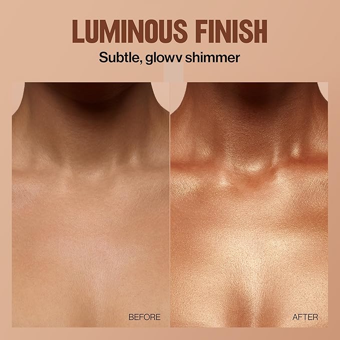 Revlon ColorStay Face & Body Glow Lotion, Hydrating Glow Moisturizer, 24HR Hydration, Illuminating Luminizing Shimmer, 140 In My Bronze Era