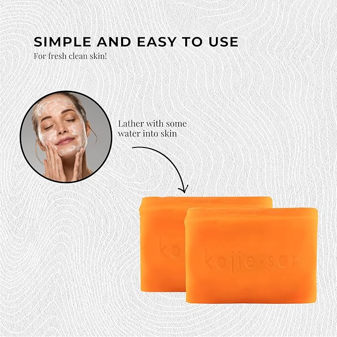 Kojie San Skin Lightening Soap 135g LARGE (6-Pack)