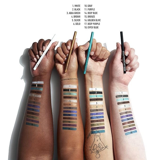 NYX PROFESSIONAL MAKEUP Mechanical Eyeliner Pencil, Purple