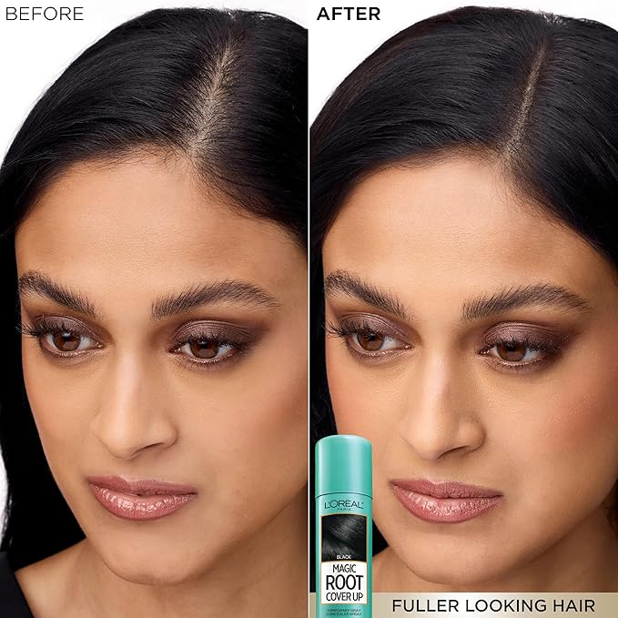L'Oreal Paris Magic Root Cover Up Gray Concealer Spray Light to Medium Blonde 2 oz.(Packaging May Vary)