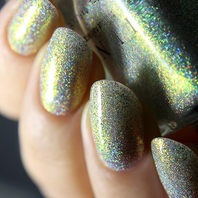 ILNP Fired Up - Fiery Orange to Green Color Kissed Ultra Holo Nail Polish