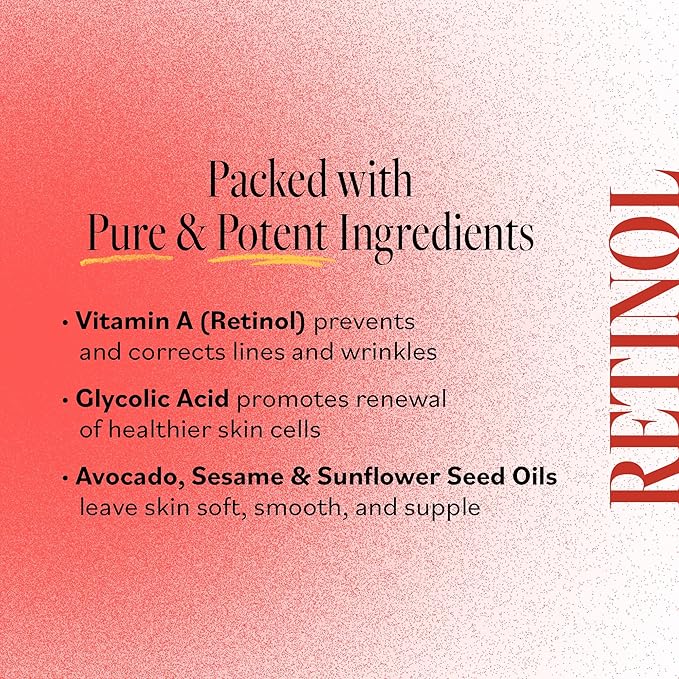 DERMA E Anti-Aging Regenerative Serum – Hydrating Day and Night Serum – Skin Renewing with Glycolic Acid and Vitamin A – Advanced Facial Skin Care Treatment, 2 fl oz