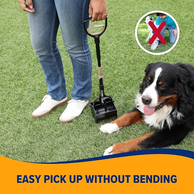 Arm and Hammer Claw Pooper Scooper for Dog Waste, Easy Yard Cleanup Tool | Pooper Scooper System Built for Convenient Pet Waste Cleanup