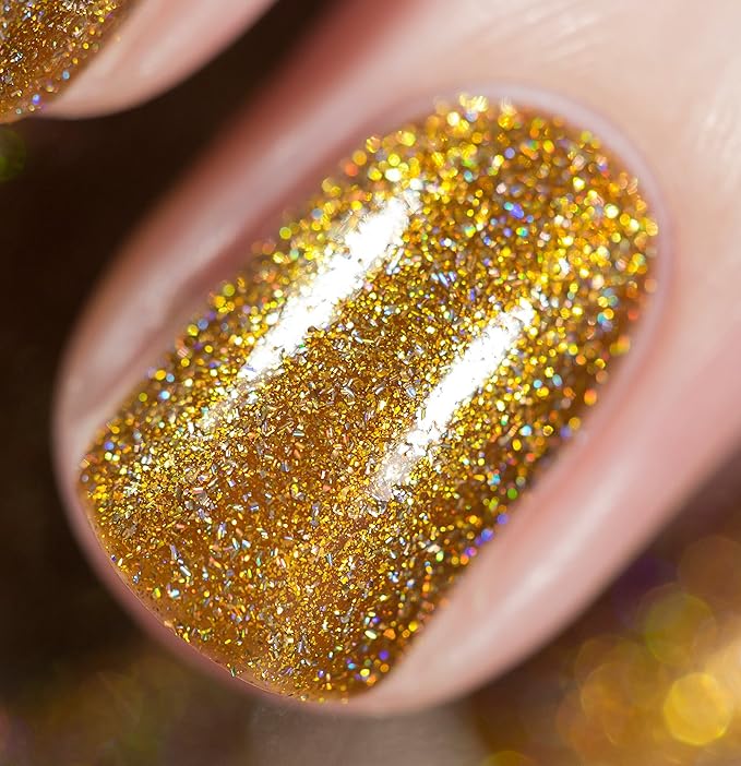 ILNP Sparks May Fly - Ethereal Dijon Yellow Holographic Nail Polish