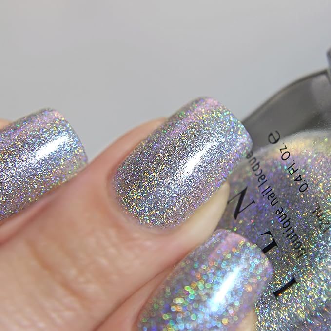 ILNP Full Moon - Cool Blue to Purple Color Kissed Ultra Holo Nail Polish