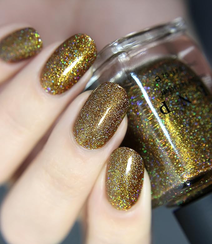 ILNP Sparks May Fly - Ethereal Dijon Yellow Holographic Nail Polish