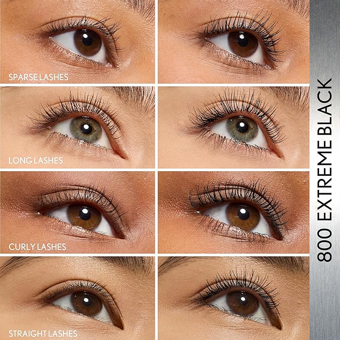 COVERGIRL Lash Blast Bond Volume Mascara - 800 - Extreme Black, Bonding Complex to Condition & Nourish Lashes, Smudge-Proof, Clump-Free, Volumizing, Vegan Formula