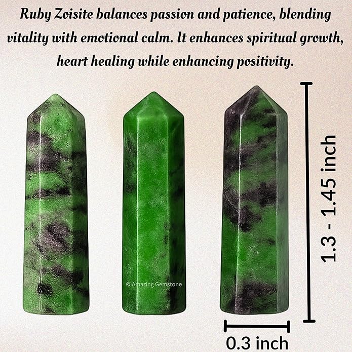 Amazing Gemstone Crystal Points Bulk Healing Crystals & Stones - Premium Single Terminated Healing Wand Point Bulk Crystals for Crafts, Crystal Grid, DIY Work