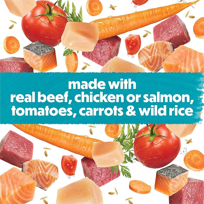 Beneful Purina Small Breed Wet Dog Food Variety Pack,IncrediBites with Real Beef,Chicken and Salmon - 3 Oz. Cans,(Pack of 60)