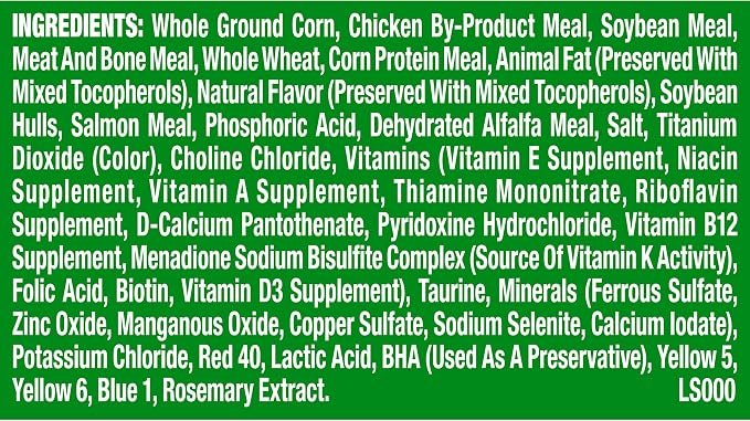 9Lives Indoor Essentials Dry Cat Food with Chicken & Salmon, 3.15 lb. Bag | 4-Pack, 100% Complete & Balanced Nutrition For Indoor Adult Cats With Lean Protein & Fiber To Help Support A Healthy Weight