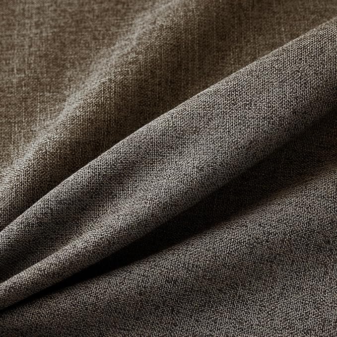 MIULEE Pack of 2 Decorative Linen Burlap Pillow Covers Farmhouse Boho Accent Pillowcases Home Decor for Couch Sofa Bedroom Living Room 20x20 Inch Dark Brown