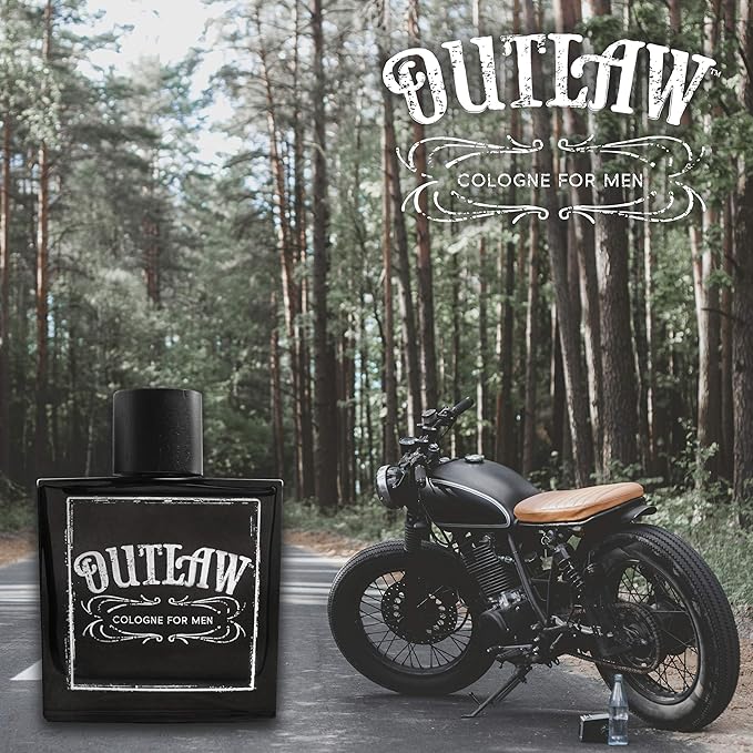 Tru Western Outlaw Men’s Cologne Spray, Bergamot, Lavender, Fir Balsam, Amber, Sandalwood & Mahogany Woods Notes, 3.4 fl oz (100 ml)