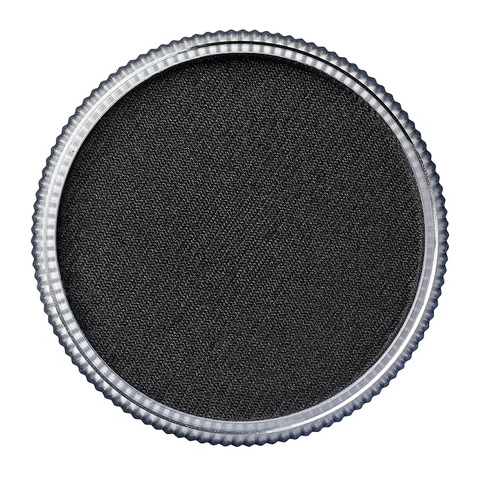 TAG Professional Face and Body Paint, Regular Black 32gm, non-toxic, hypoallergenic, east to wash off, ideal for Kids Parties, Halloween, Cosplay and Events