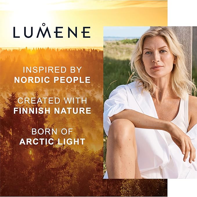 Lumene Anti Wrinkle & Firm Moisturizing Eye Cream - Skin Firming & Hydrating Nordic Berry Pre-Retinol Eye Cream for Dark Circles + Under Eye Bags - Vegan for Wrinkles & Fine Lines (.50z)