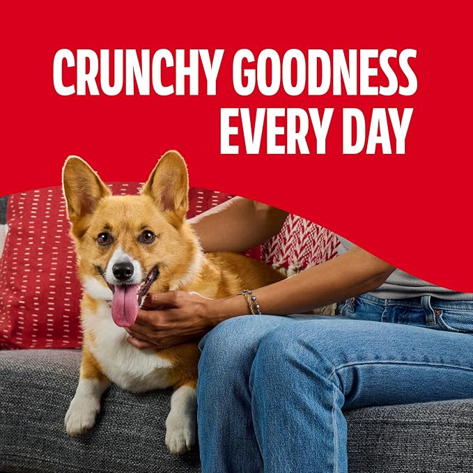 Milk-Bone Peanut Butter Flavor Biscuits, Small Dog Treats, 7 Lb. | Naturally and artificially flavored, 3 tail-wagging flavors, 250+ biscuits, 15% protein
