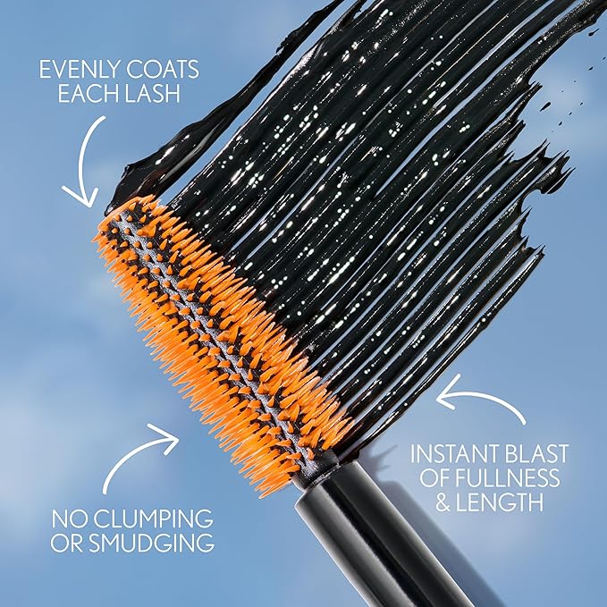COVERGIRL Lash Blast Volume Waterproof Mascara, Long-Wearing, Smudge-Proof, Cruelty Free - Black Brown (Pack of 1)