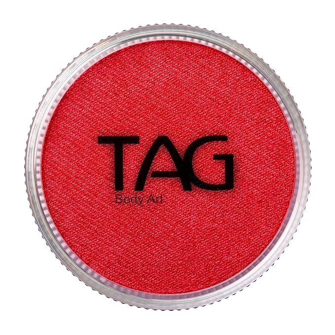 TAG Face and Body Paint - Pearl Red 32gm