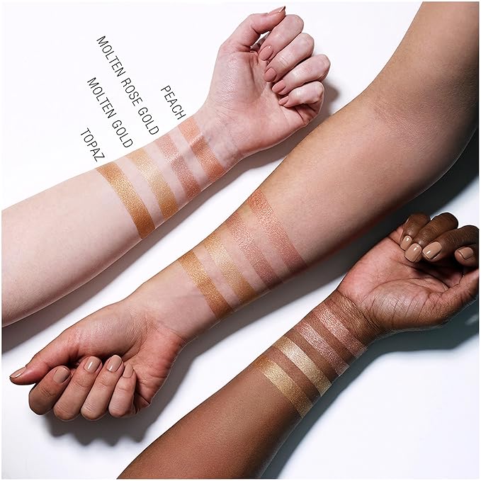 Maybelline New York Facestudio Master Chrome Metallic Highlighter Makeup, Molten Rose Gold, 0.24 Ounce (Pack of 2)