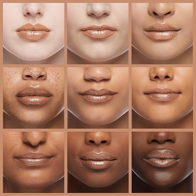 Milani Lip Gloss, Keep It Full Nourishing Lip Plumper with Hyaluronic Acid & Peptides for Soft, Fuller-Looking Lips (0.13 Fl. Oz.) Nude Shimmer