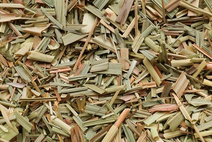 Lemongrass Tea 1 LB (16Oz) | 100% USDA Certified Organic |Cut and Sifted Loose Leaf LemonGrass Tea & Seasoning | Aroma Rich Egypt Lemongrass (cymbopogon citratus)| By U.S. Wellness Naturals