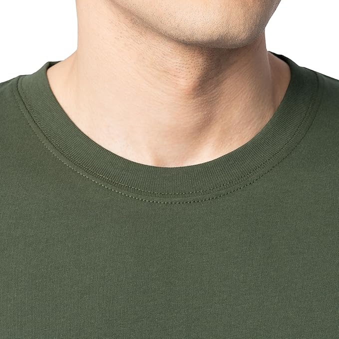 Fruit of the Loom Men's Eversoft Cotton Odor Control & Breathable Moisture Wicking T-Shirts