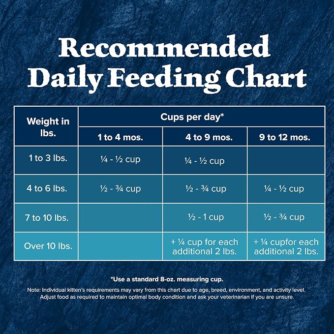 Blue Buffalo Wilderness Chicken Kitten Dry Cat Food, Grain-Free, 2 lb | High Protein, Real Chicken #1 Ingredient, DHA & ARA for Brain and Eye Development, Antioxidant-Rich LifeSource Bits