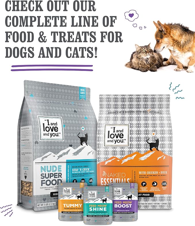 I AND LOVE AND YOU Wet Cat Food, Ninja Cat Stew Variety Pack | 12 Pack | Grain-free stews with chicken, salmon, and tuna recipes in savory gravy. 3oz cans with no fillers.