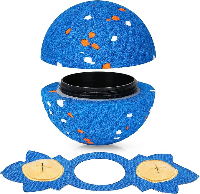 Snitch Ball, Interactive Dog Ball Replacement Shell, Blue