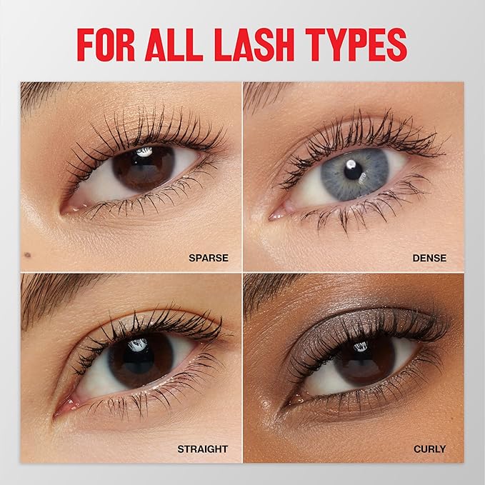 Revlon ColorStay Full Time Waterproof Mascara, Volumizing Eye Makeup, 24 Hour Wear, Smudge-Proof, Flake-Proof, 411 Blackest Black, Waterproof