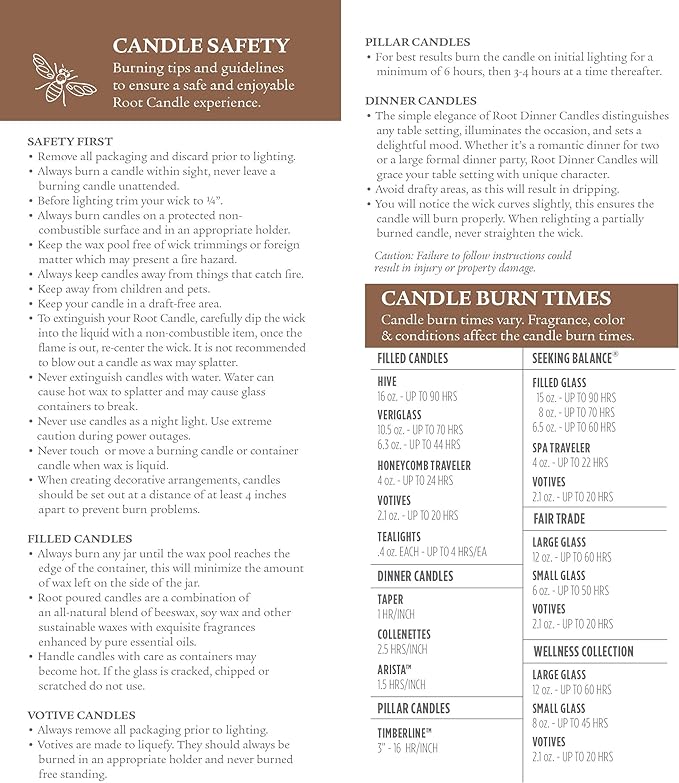 Root Candles Seeking Balance Wood Wick Spa Candle Aromatherapy Candles, 12-Ounce, Energize: Rosemary Eucalyptus