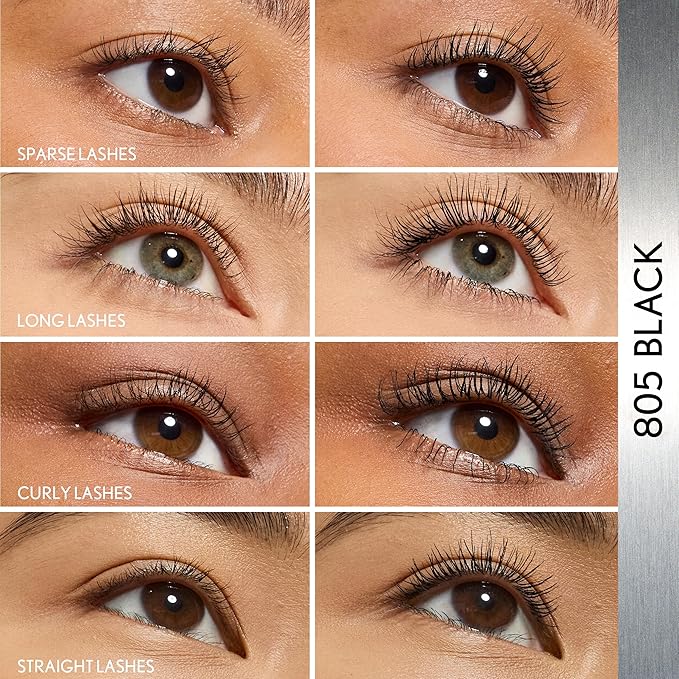 COVERGIRL Lash Blast Bond Volume Mascara - 805 - Black, Bonding Complex to Condition & Nourish Lashes, Smudge-Proof, Clump-Free, Volumizing, Vegan Formula