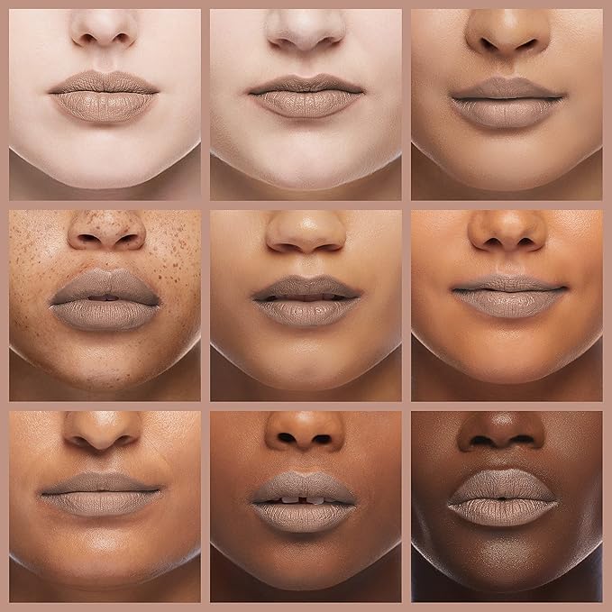 Rimmel London Stay Matte Liquid Lip Color with Full Coverage Kiss-Proof Waterproof Matte Lipstick Formula that Lasts 12 Hours - 706 Raw Embrace, .21oz