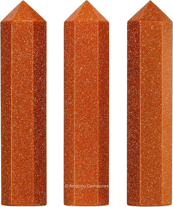 Amazing Gemstone Crystal Points Bulk Healing Crystals & Stones - Premium Single Terminated Healing Wand Point Bulk Crystals for Crafts, Crystal Grid, DIY Work