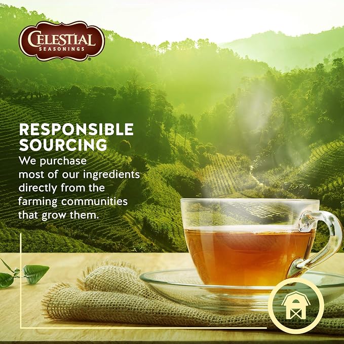 Celestial Seasonings Herbal Tea, Tea Sampler, 18 Count (Pack of 3)