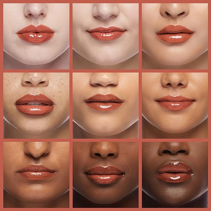 Maybelline Lifter Gloss, Hydrating Lip Gloss with Hyaluronic Acid, High Shine for Plumper Looking Lips, Copper, Terracotta Neutral, 0.18 Ounce