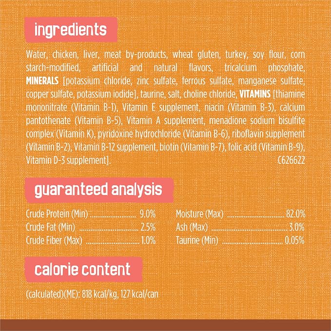 Purina Friskies Extra Gravy Wet Cat Food Chunky Chicken in Savory Gravy - (Pack of 24) 5.5 oz. Cans