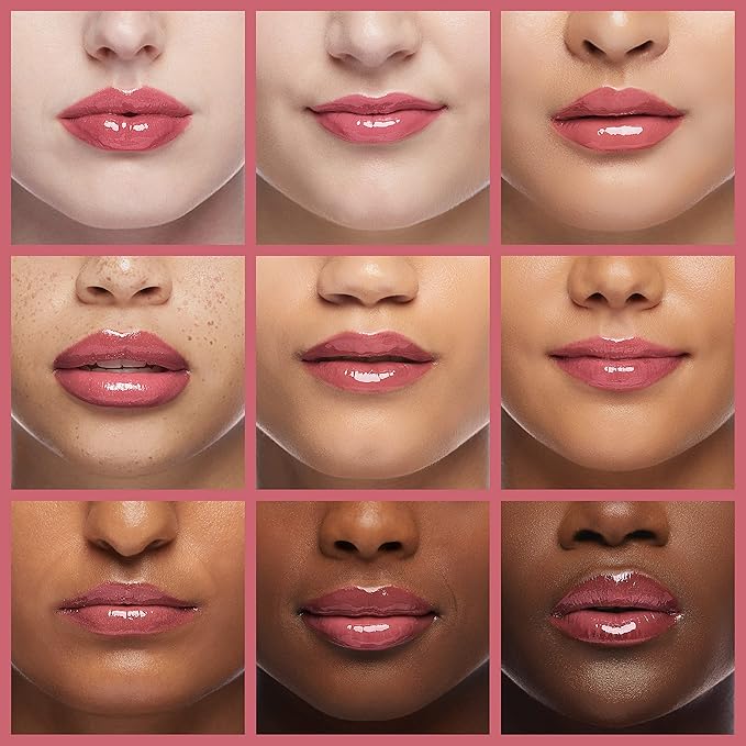 Maybelline Lifter Gloss, Hydrating Lip Gloss with Hyaluronic Acid, High Shine for Plumper Looking Lips, Ruby, Berry Neutral, 0.18 Ounce
