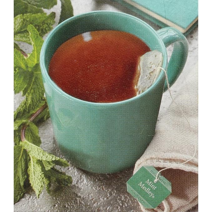 Bigelow Mint Medley Herbal Tea Bags 20-Count Box (Pack of 6), Caffeine Free Herbal Tea, 120 Tea Bags Total