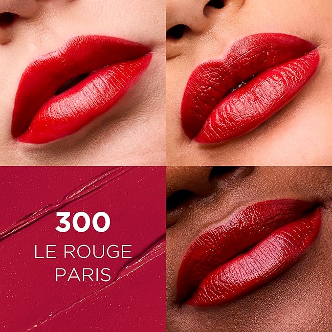 L'Oreal Paris Colour Riche Original Creamy, Hydrating Satin Lipstick with Argan Oil and Vitamin E, le rouge paris , 1 Count