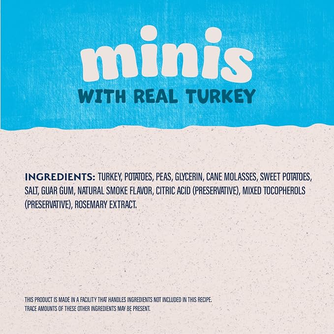 Natural Balance Rewards Minis, Training Treats for Dogs, Turkey, 5.3 oz | Grain-Free Treats, Limited-Ingredient Recipe, Perfectly Sized for Rewarding Dogs Through the Day