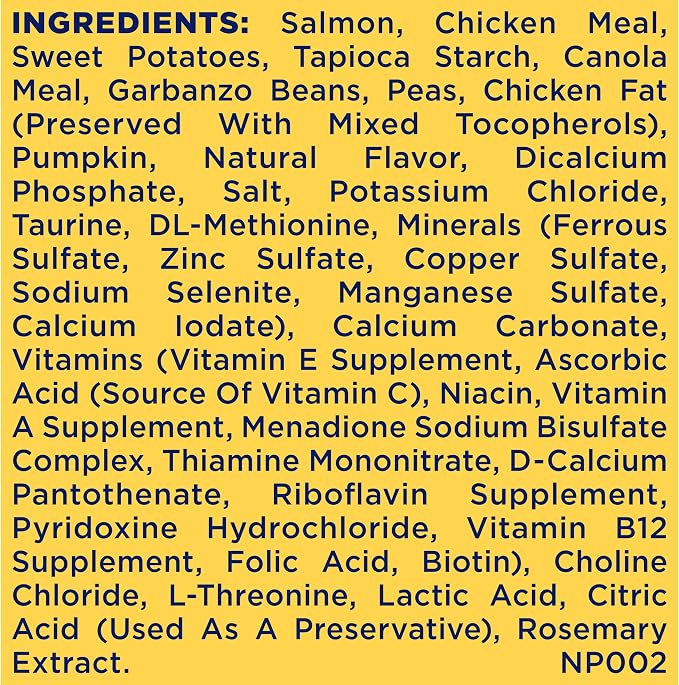Nature's Recipe Grain Free Easy to Digest Salmon, Sweet Potato and Pumpkin Recipe Dry Dog Food, 4-Pound | Fiber From Sweet Potatoes & Pumpkin Helps Support Digestion and Immune System Health