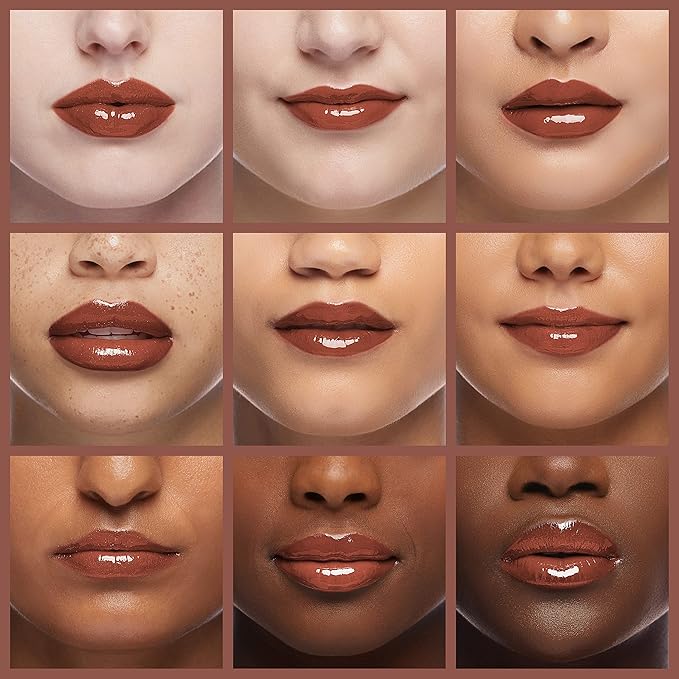 wet n wild Mega Last High-Shine Lipstick Lip Color, Infused with Seed Oils For a Nourishing High-Shine, Buildable & Blendable Creamy Color, Cruelty-Free & Vegan - Clothes Off