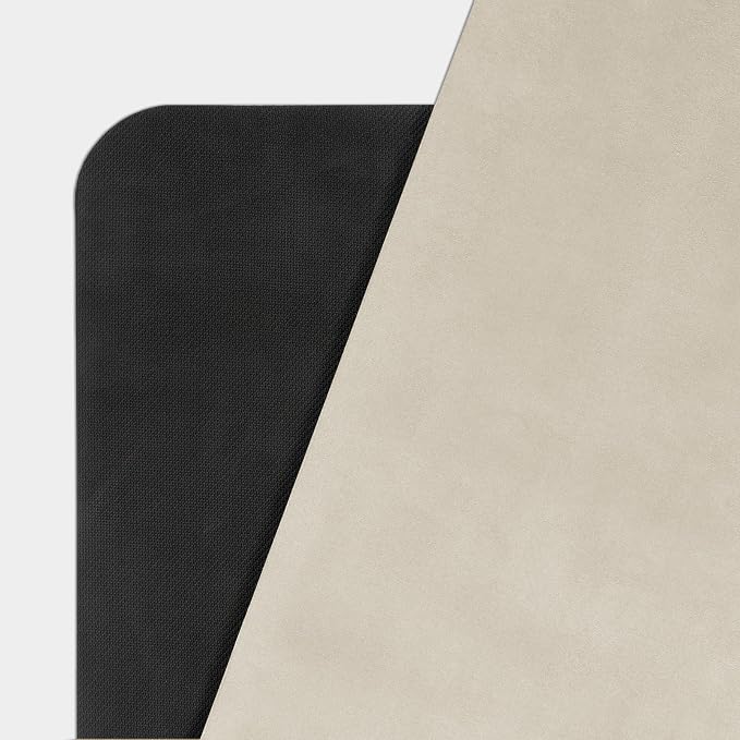 WeGym Yoga Mat, 4mm Cushioned Exercise Mat for Yoga, Pilates, Home Workouts - Anti Slip Polyurethane Suede Yoga Mat with Carrying Strap