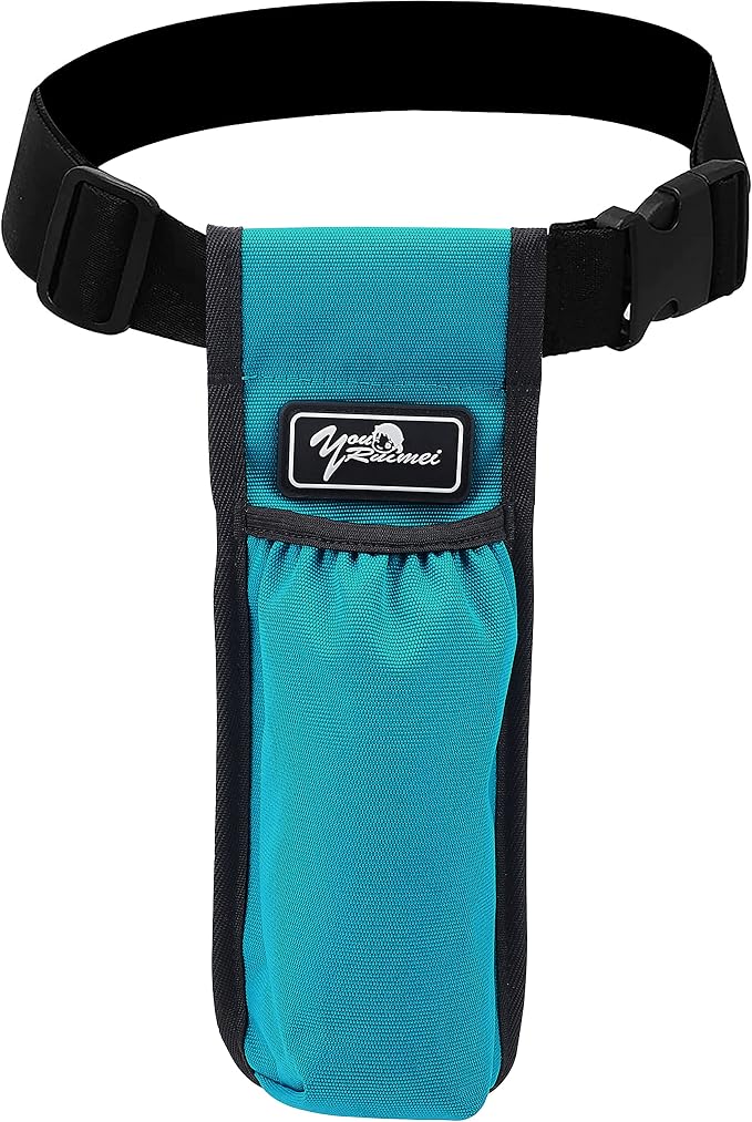 Massage Bottle Bag Massage Therapist Holster Massage Lotion Holster Massage Oil Holster（YR-1KD-MailGreen）