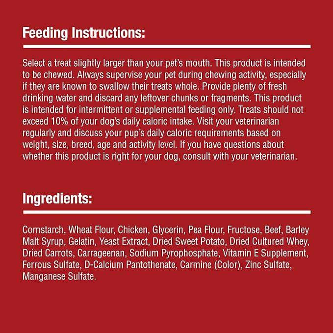 SmartBones SmartSticks Rawhide-Free Dog Treats, Real Sirloin, 5 Count | With Real Chicken & Sirloin, Easy To Digest Chew, No Artificial Preservatives or Flavors, For Adult Dogs