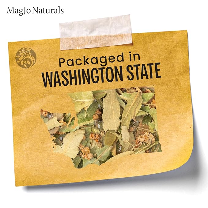 MagJo Naturals Linden Loose Leaf Tea Wild Harvest