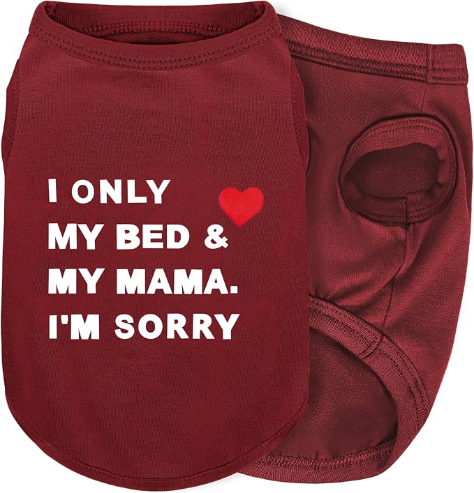 Stylish Cotton Dog Shirt with Print, Soft & Breathable, All-Season Comfort, Fits Most Breeds - Perfect Pet Apparel for Small, Medium, Large Dogs.red&3XL