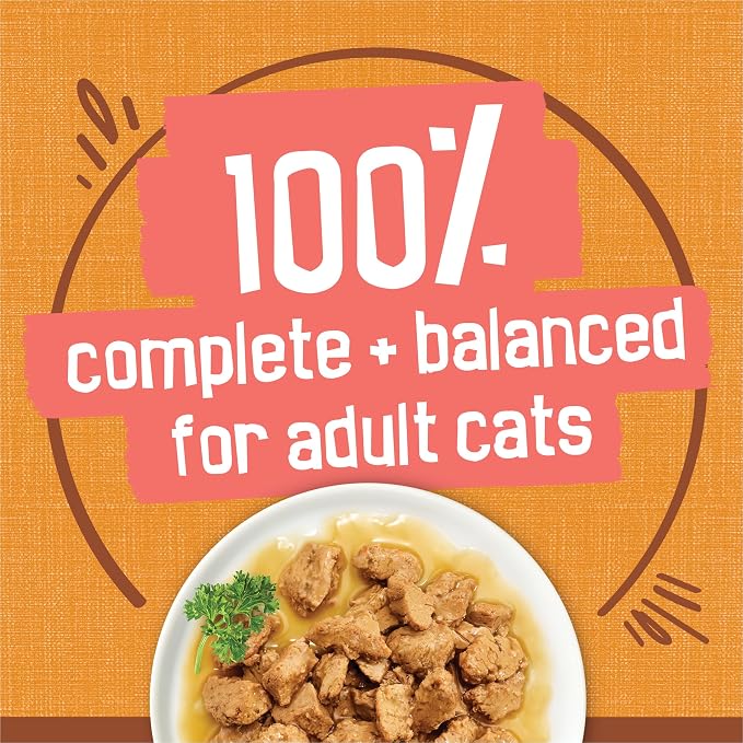 Friskies Purina Extra Gravy Wet Cat Food Chunky Chicken in Savory Gravy - 5.5 oz. Cans,(Pack of 48)